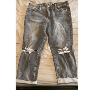 American Eagle Hi-rise Jegging Crop size 18